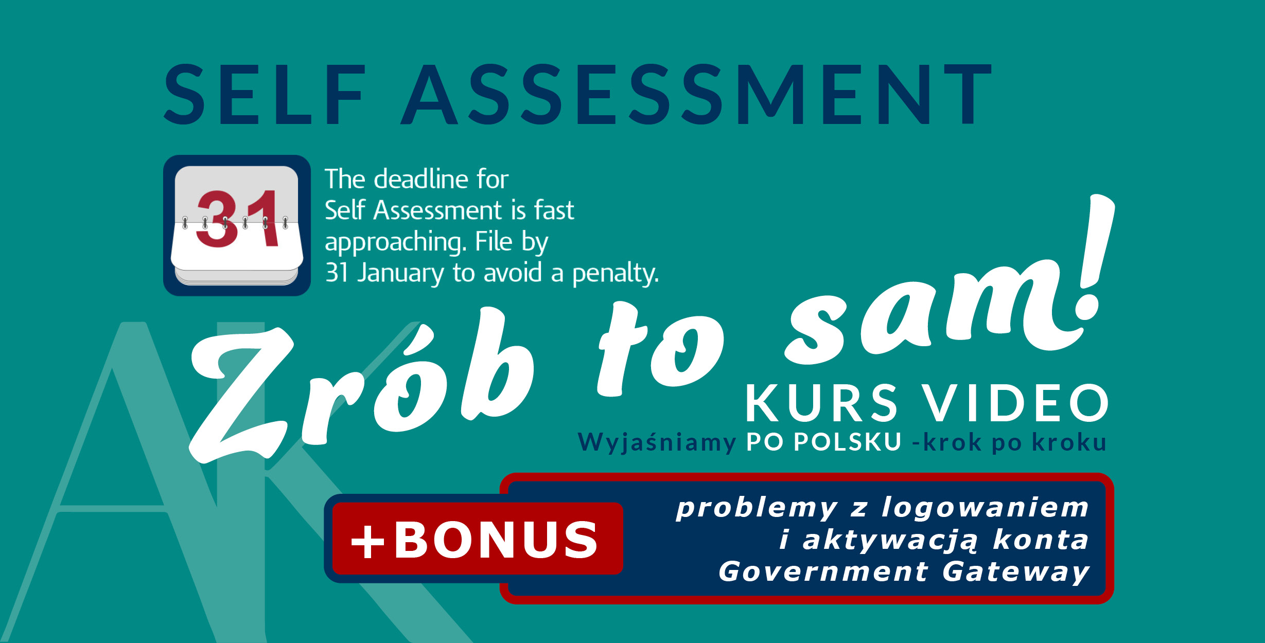 Self-assessment - zrób to sam, krok po kroku